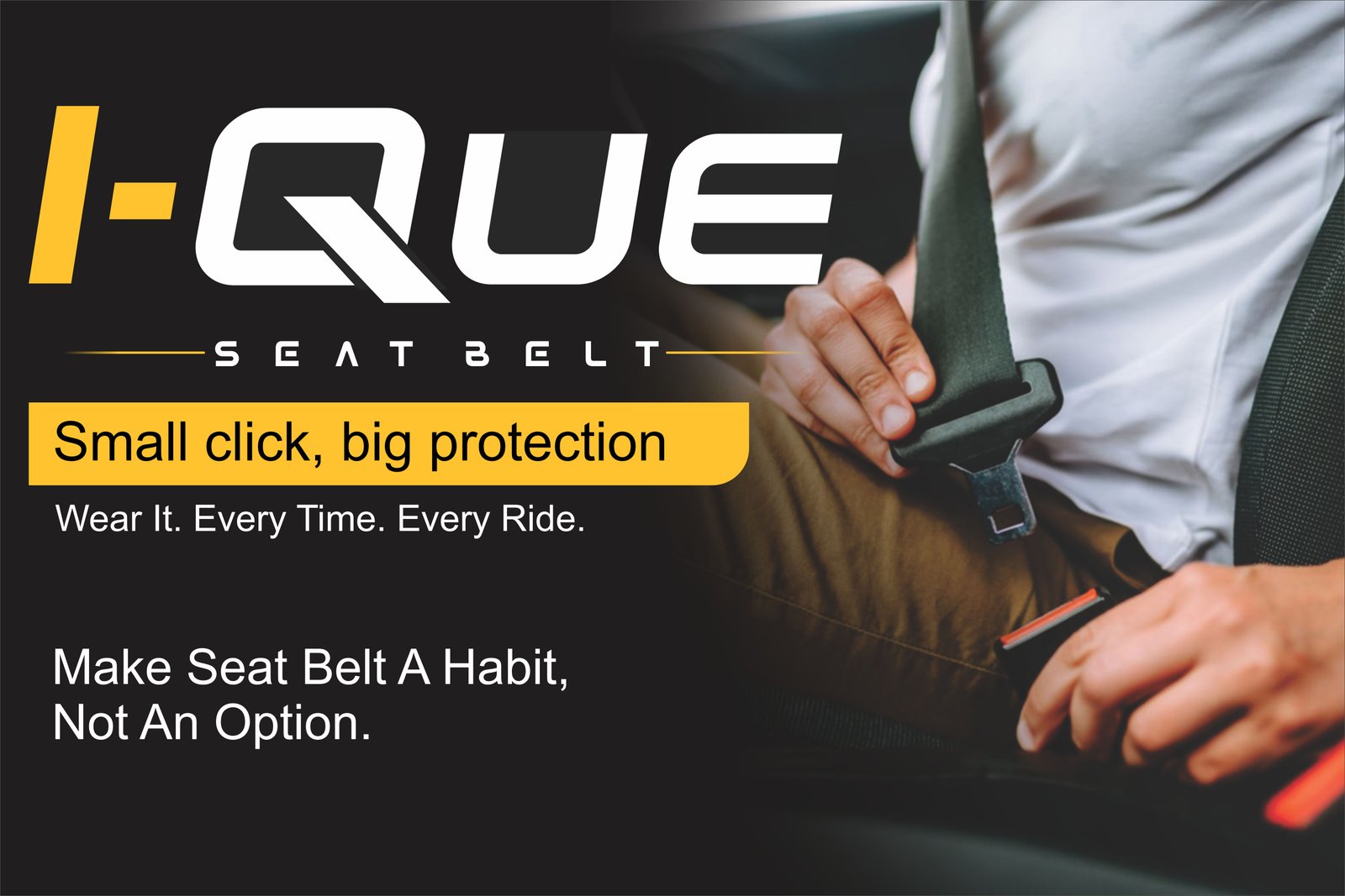 IQUE SEAT BELTS BY PRATHAM IMPEX logo
